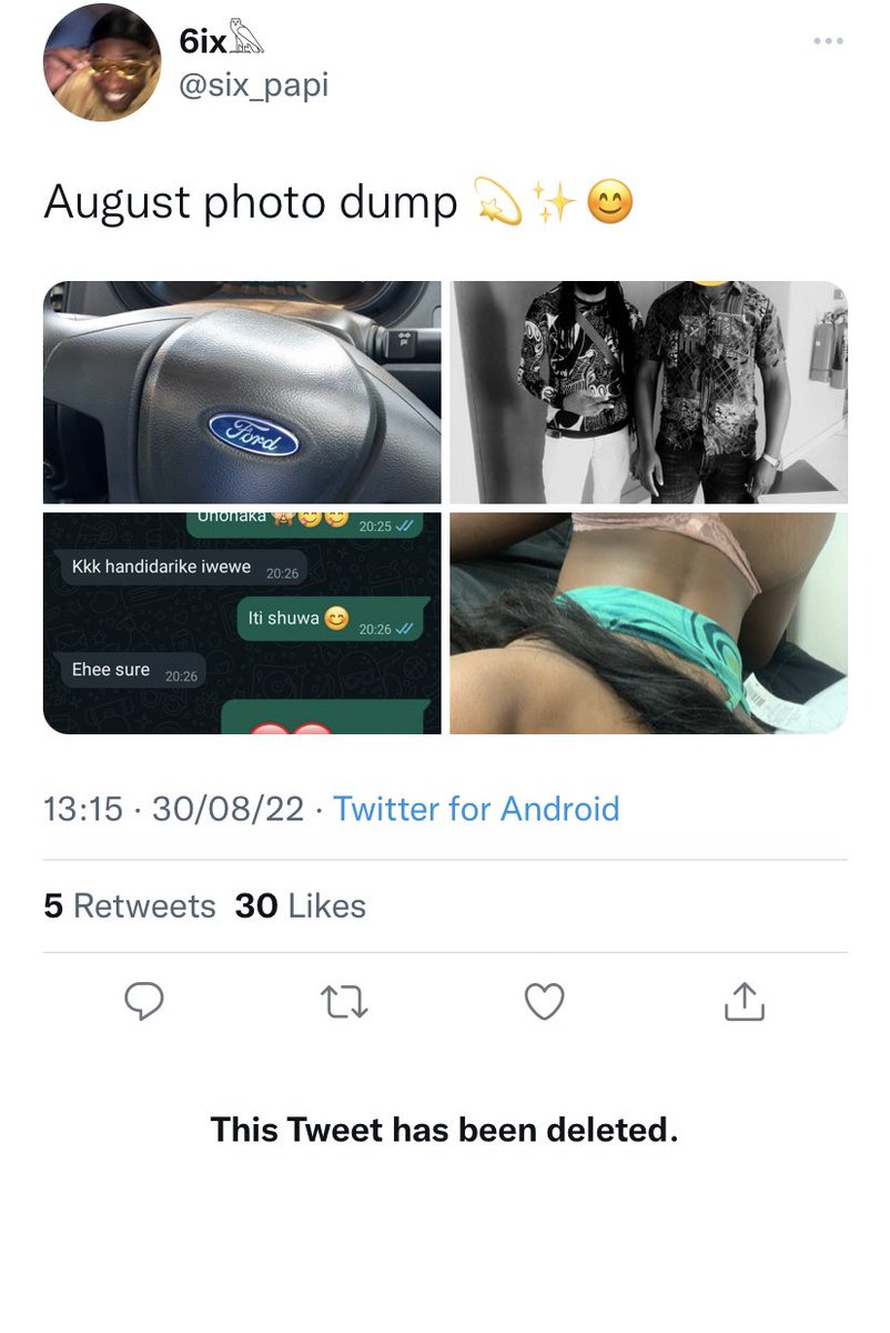 deletedtweetszw's tweet photo. We bring back deleted tweets! A deleted tweet by @six_papi ____

@controlla__zw @_MakdShelby @FaffieManhuhwa https://t.co/ZYICWX3WtF