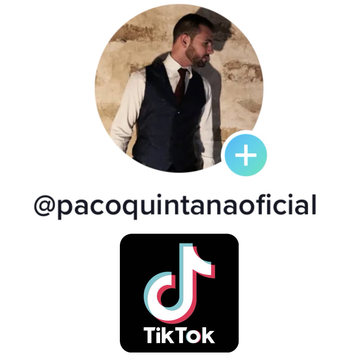 Pacoquintana7's tweet photo. Buenos días a tod@s!! 
Os espero en mi cuenta de TikTok @ pacoquintanaoficial
Aunque seguiré también por aquí por Twitter, Facebook, YouTube e Instagram. 
También os espero por allí!
 
Os lo recuerdo:
TikTok—> @ pacoquintanaoficial

Que tengáis buen día!! 
😘😘😘😘 https://t.co/5gT9Obofsx
