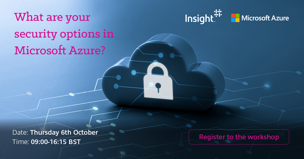 AlexGInsightUK's tweet photo. Cybersecurity is crucial more than ever today. Choosing the right security tool is vital. Discover in this hands-on workshop on what security option works best for you when it comes to using Microsoft Azure. https://t.co/mvOriAn8ws https://t.co/HEvi5poA10