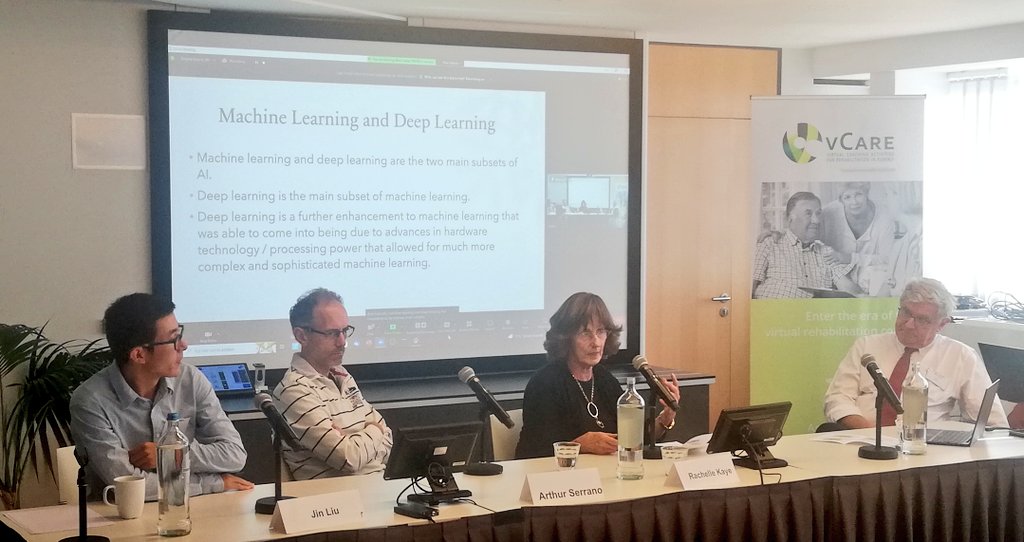 Rachelle Kaye (<a href="/ASSUTA/">AssutaMedicalCenters</a> and <a href="/ehtel_ehealth/">EHTEL Secretariat</a> Board Member) setting the scene for a full morning of looking at the conditions for effective deployment of #AI, #deeplearning and #MachineLearning technologies  #EUprojects  🖥️👾
With <a href="/LifebotsMSCA/">LIFEBOTS Exchange</a>