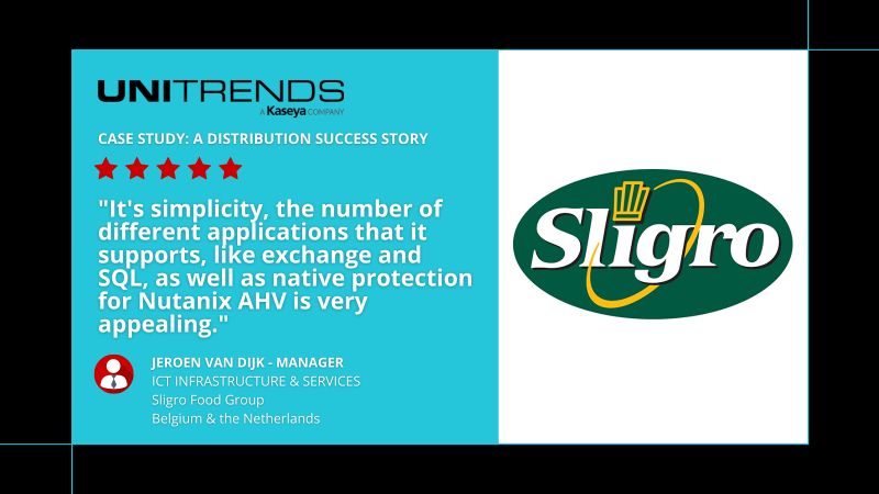 PriantoNL's tweet image. Sligro vereenvoudigt backup voor alle platformen met all-in-one oplossing van #Unitrends. Lees hoe en waarom Sligro (Nederland &amp;amp; België) de all-in-one backup oplossing van Unitrends naar volle tevredenheid gebruikt. Download direct de Case Study (Engels):
unitrends.com/wp-content/upl…