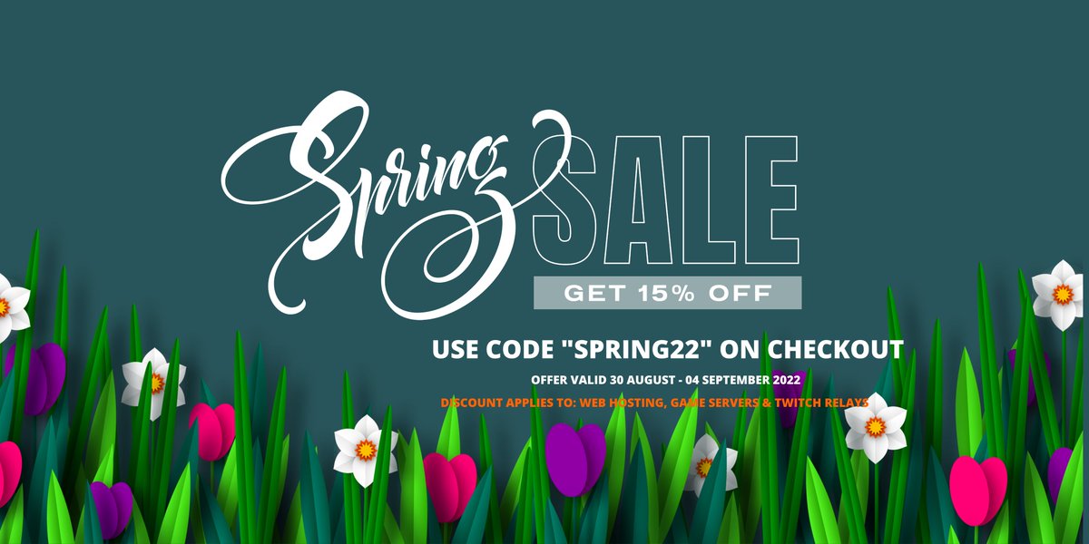 Our Spring 2022 sale is now live!