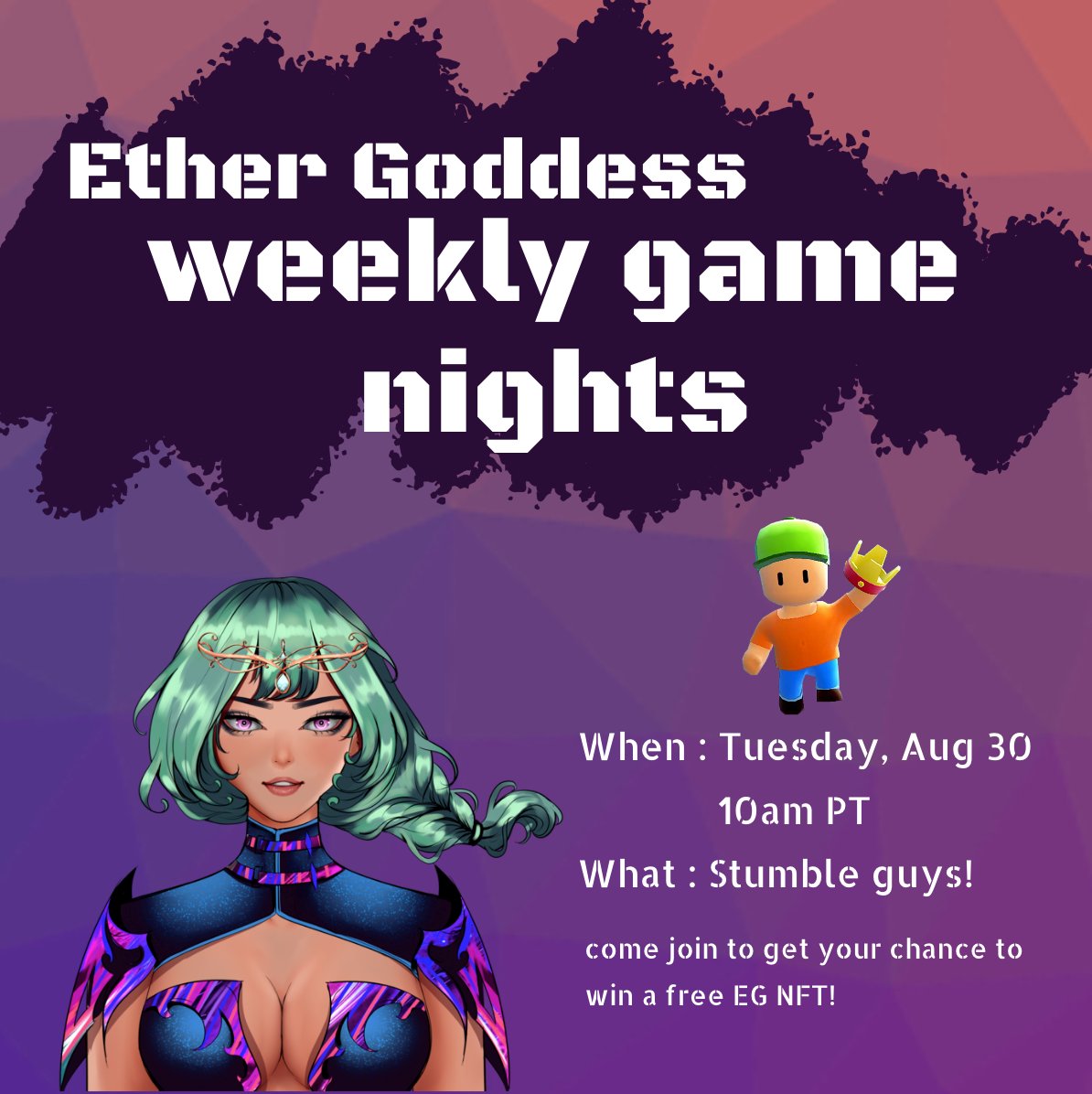 Ether Goddess NFT tweet media