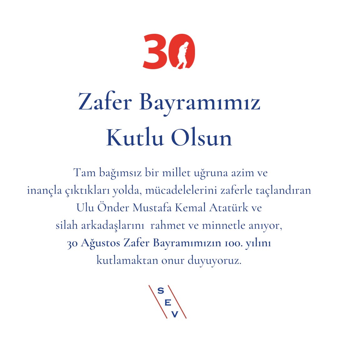 associationsev's tweet photo. 30 Ağustos Zafer Bayramımız Kutlu Olsun! https://t.co/2m0yHQeDkg
