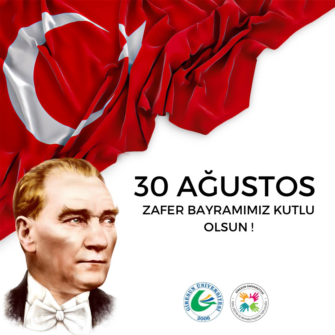 "Zafer, zafer benimdir diyebilenindir. Başarı ise başaracağım diye başlayarak sonunda başardım diyenindir."
Mustafa Kemal Atatürk 
#30AgustosZaferBayrami