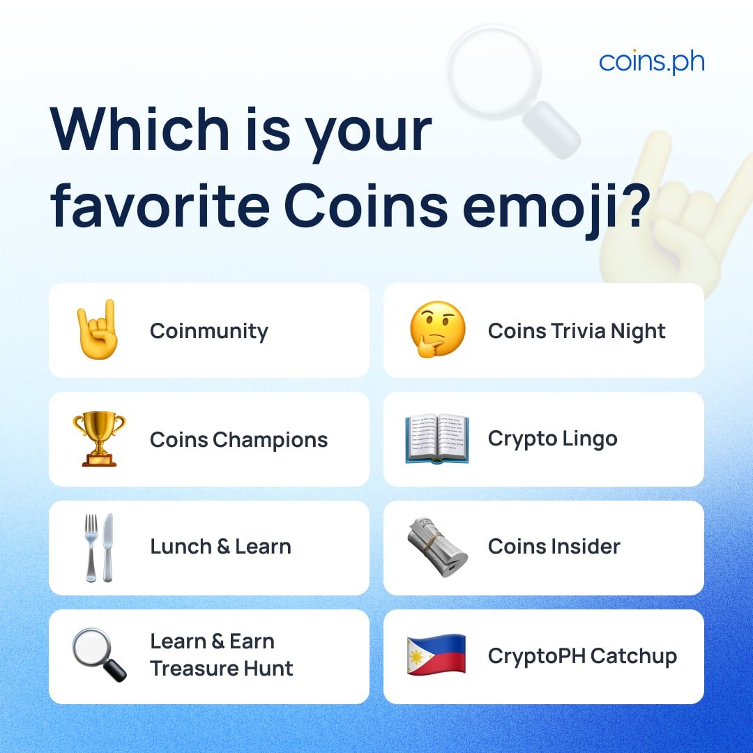 Coins.ph on Twitter "Here’s your emoji cheat sheet for all things