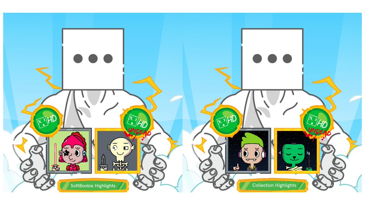 secretproject's tweet photo. Hey hey @SoftBoobie5 thanks for accompany ChainFaces since the beginning! 

A real OG &amp; whale 🔥💟

#WhaleGiveAway
#CFHD

PS. You recognize your own HD or HD Undead in the Collection Highlights? Check your wallet! You will receive an elixir by the end of the week. https://t.co/X6TUOXFlJq