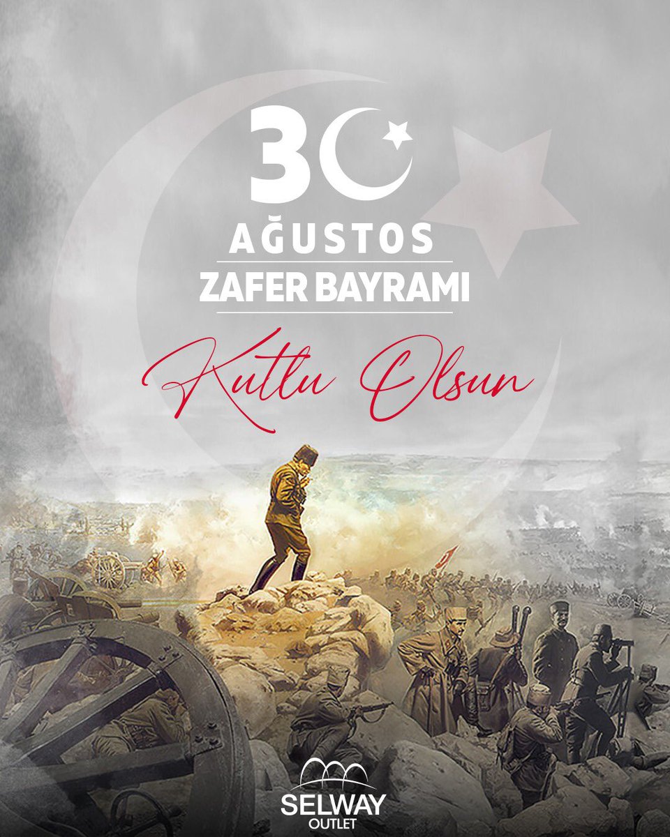 Zafer’in 100. yıldönümünde, başta Ulu Önder Mustafa Kemal Atatürk olmak üzere, tüm gazi ve şehitlerimizi minnet ile anıyoruz.

Zafer Bayramı kutlu olsun!

#Selway #SelwayOutlet #30Ağustos #ZaferBayramı #MustafaKemalAtatürk