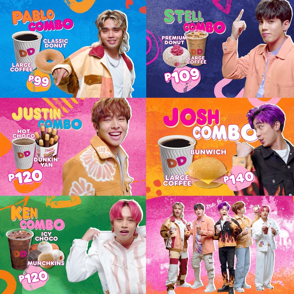 dunkinph's tweet photo. Can’t get enough of #DunkinPHxSB19ComboCraze!!! 💠💙 https://t.co/ut5wLnxwE3