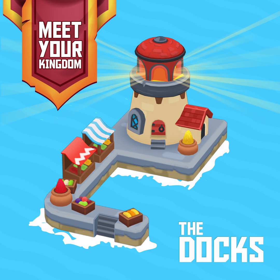 MergeStories's tweet photo. Hello Guardians!
As you know, your kingdom contains a few buildings that'll help you progress in #MERGE_STORIES, one of them is The DOCKS.
The DOCKS are where all the goods and loot end up in Barrels, waiting for you to drop and crack them open 🥳 https://t.co/gYDkpYT8ju