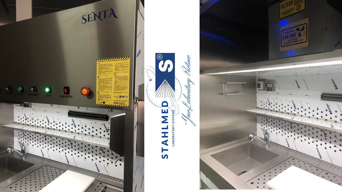 stahlmed's tweet photo. #GrossingWorkstation #Senta with #DekoPath Series.
Contact with EXSRTEL for more #STAHLMED Laboratory Systems Products in #Dubai &amp; #UAE Territory! https://t.co/TdTcdTLMXS