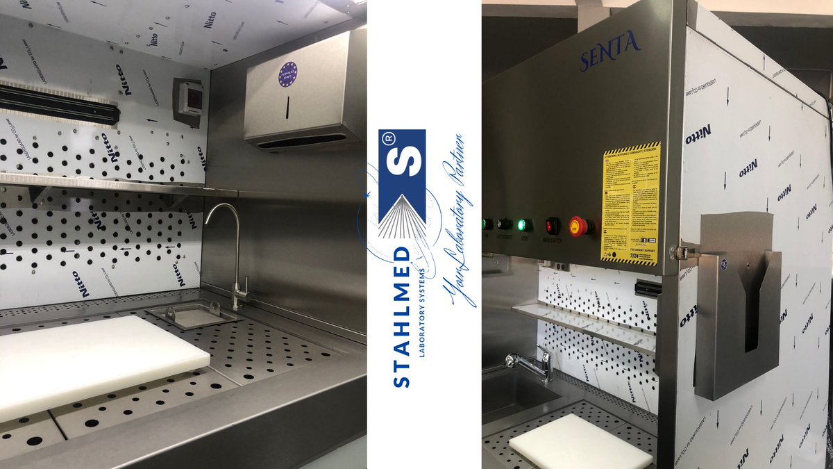 stahlmed's tweet photo. #GrossingWorkstation #Senta with #DekoPath Series.
Contact with EXSRTEL for more #STAHLMED Laboratory Systems Products in #Dubai &amp; #UAE Territory! https://t.co/TdTcdTLMXS