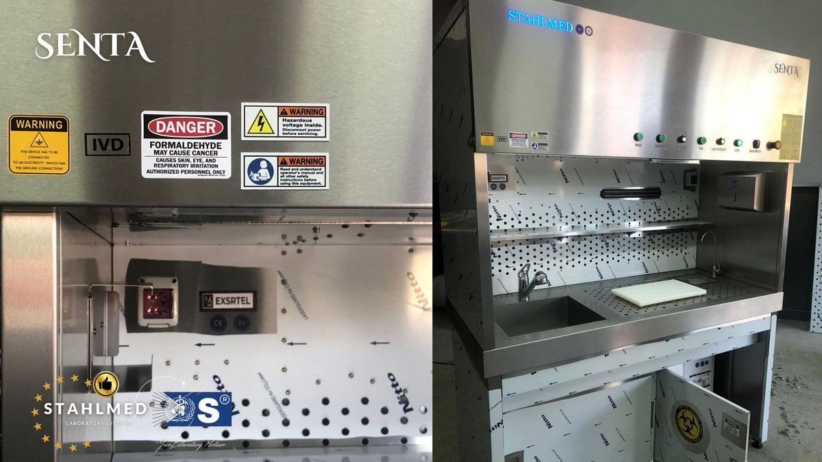 stahlmed's tweet photo. #GrossingWorkstation #Senta with #DekoPath Series.
Contact with EXSRTEL for more #STAHLMED Laboratory Systems Products in #Dubai &amp; #UAE Territory! https://t.co/52z7m4Jjng