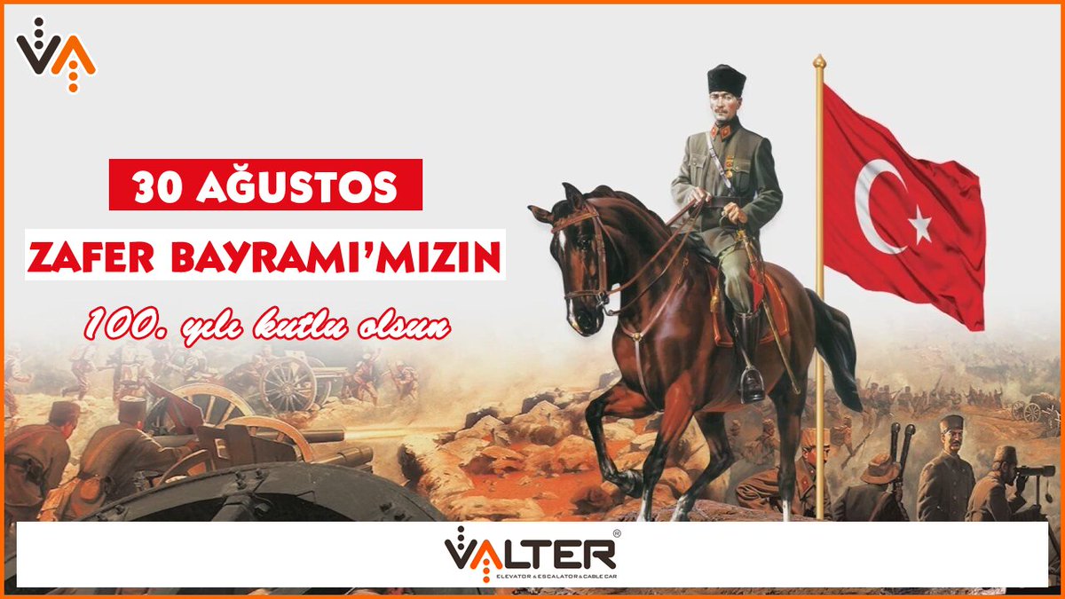 Şanlı zaferimiz olan #30Ağustos Zafer Bayramımızın 100. yılı kutlu olsun! 🇹🇷

Büyük zaferin yıl dönümünde Gazi Mustafa Kemal Atatürk'ü ve tüm şehitlerimizi minnetle, rahmetle anıyoruz.
