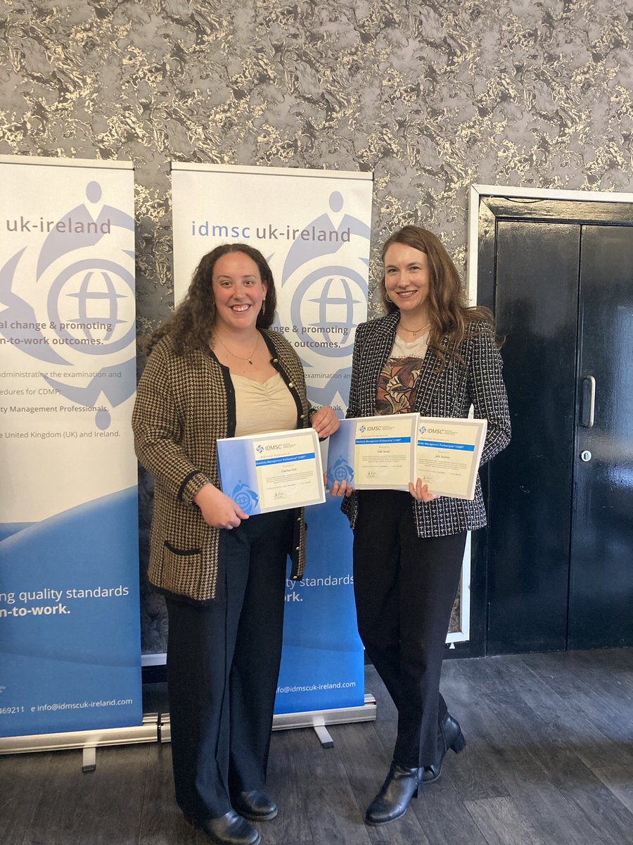NSacutaOT's tweet photo. Was lovely to attend the #NIDMAR #CDMP awards ceremony with @courtleann23OT on Friday! We gladly picked up Julie Baldotto’s award as well! Special thanks to Calum Murray Medical Illustrator for support with our poster! #NHSDumfriesandGalloway #MentalHealthOT https://t.co/LE1zyDuWgv
