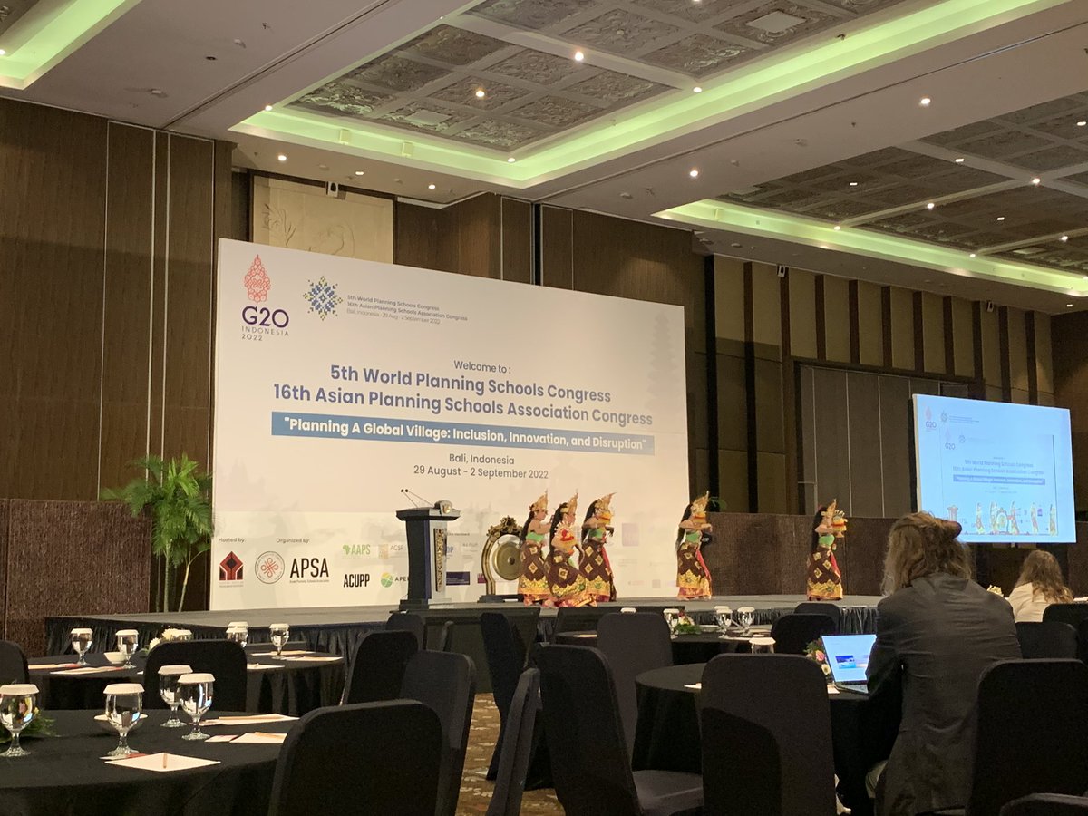 Being alive at the conference World/Asian Planning School Association Conference in Bali 2022 #WorldofPlanners