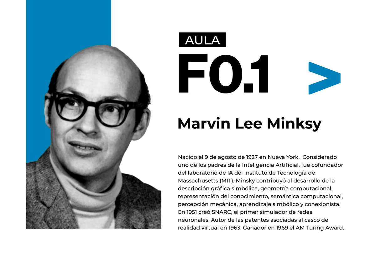 esiuclm's tweet photo. Aula F0.1 - Marvin Lee #Minksy https://t.co/e7tOpBdaG8