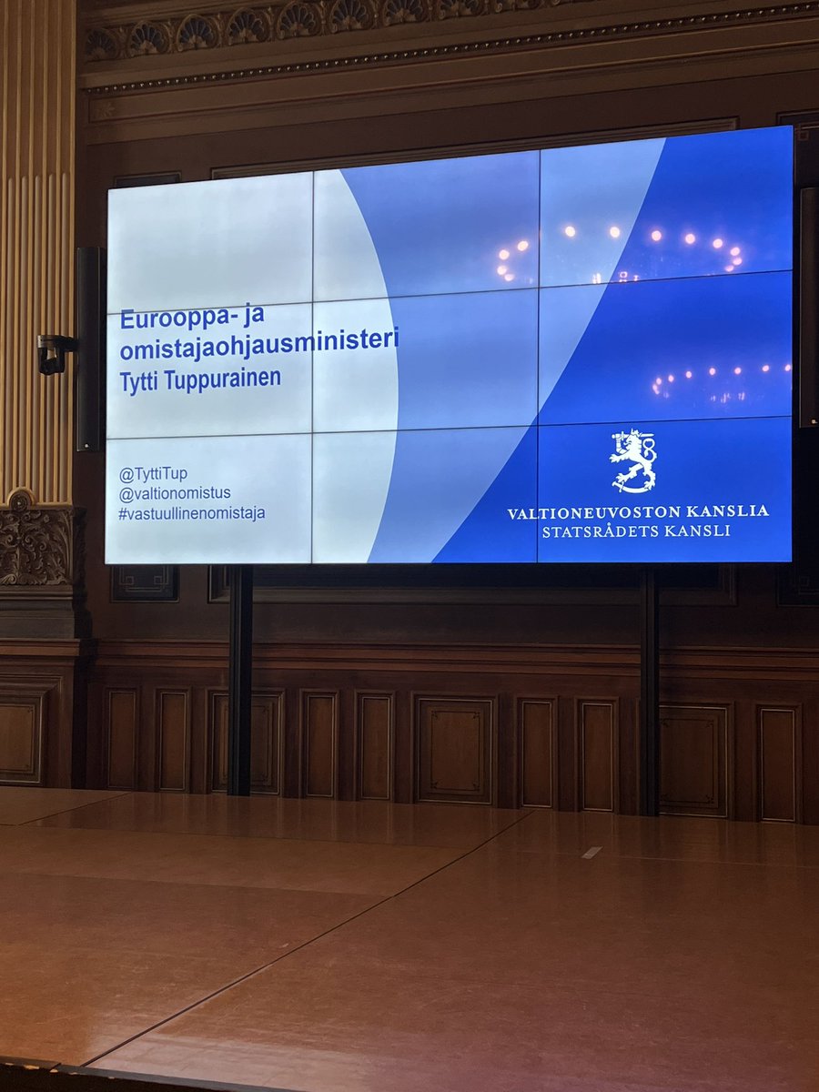 #vastuullinenomistaja  Turun Tunnin Juna Oy osana valtion omistajaohjauksen nuotitusta