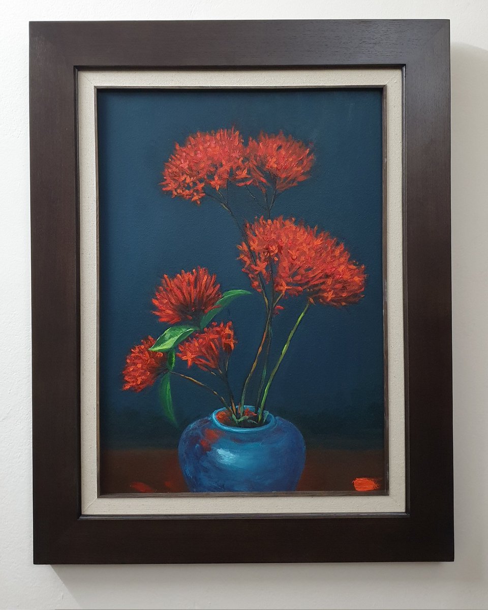 NguyenToan_Art's tweet photo. Hoa mẫu đơn
Oil on canvas
70x50 | cm
T o a n N g u y e n | 2021 https://t.co/AS4xFIPFO1