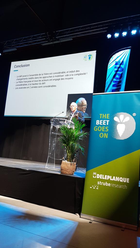 DeleplanqueCie's tweet photo. "La maîtrise des jaunisses de la betterave pose un défi majeur pour la recherche, les entreprises semencières, les agris, les sucreries [...] Repenser l'approche est au cœur du #PNRI et de projets tel que #MODEFY" Christian Huyghe, Dir. scientifique agriculture  @INRAE_France https://t.co/WuOKSMRSQ1