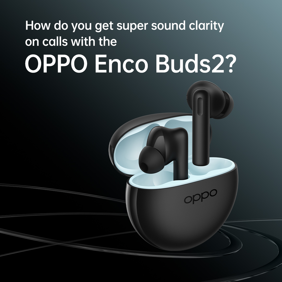 OPPOIndia's tweet photo. Geared up for the second question? Here you go!
Reply/retweet your answer with the hashtag #BestInClassEarbuds, tag @OPPOIndia and stand a chance to win the all-new #OPPOEncoBuds2
T&C Apply: https://t.co/lu8UtBwBvJ https://t.co/LM8VfCOYVz