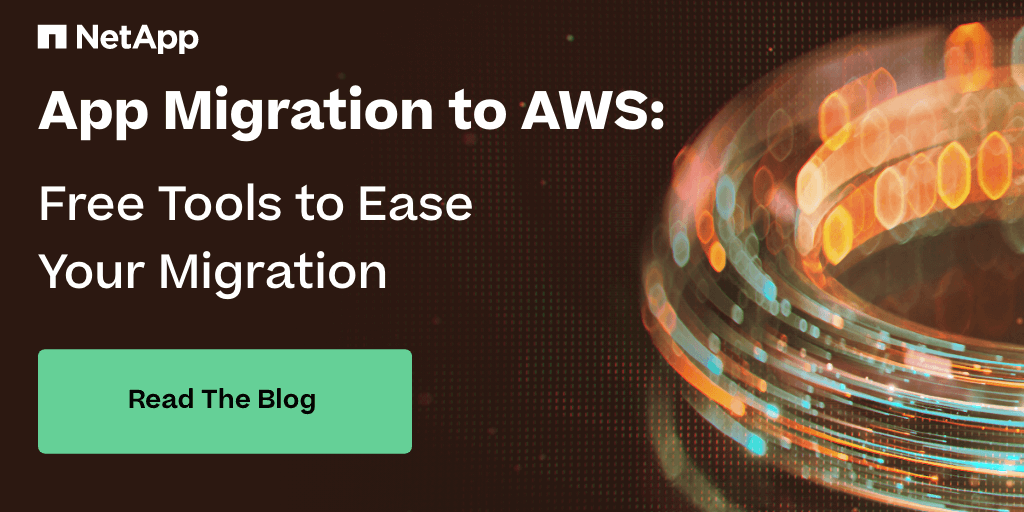 NetAppCloudData's tweet image. Did you know a successful migration strategy doesn’t end with the initial migration process? 
Learn how other AWS recommended tools for application migration can unify all infrastructure and skillsets ==&amp;gt; hubs.ly/Q01jHJmM0  
#aws #cloud #migration #strateg