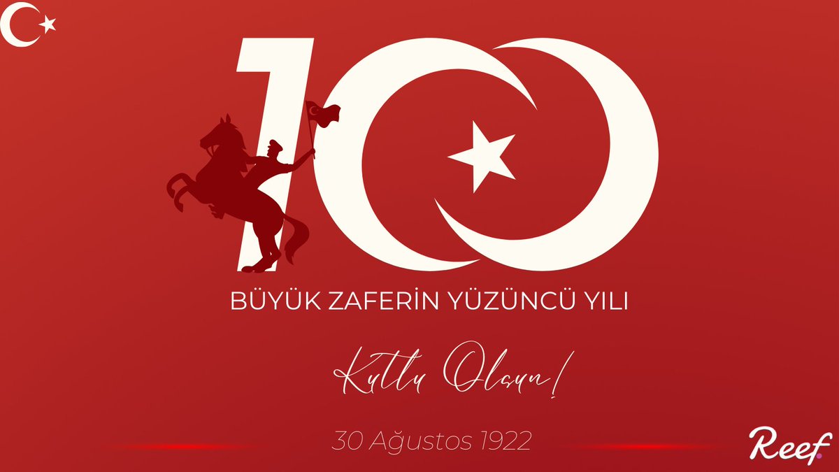 Reef_Turkey's tweet photo. 30 Ağustos Zafer Bayramımız kutlu olsun!🇹🇷 #ZaferBayramı #Reef https://t.co/PoyvlaT4aT