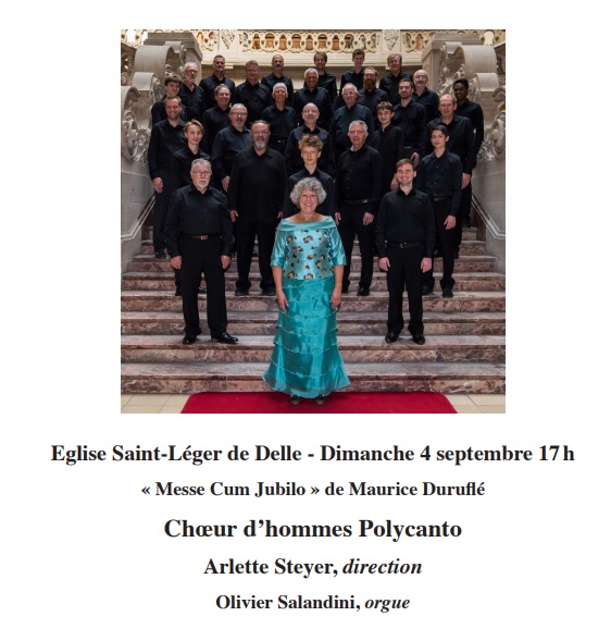 CONCERT à DELLE
Dimanche 4 Septembre, en l’Eglise Saint-Léger
 à l'occasion des 30 ans des Amis de l’Orgue de Delle,
#Centenaire du #DépartementduTerritoiredeBelfort,
#Festival international d’orgues de #Masevaux, #ORGALIE

#concert #orgue #église #Delle