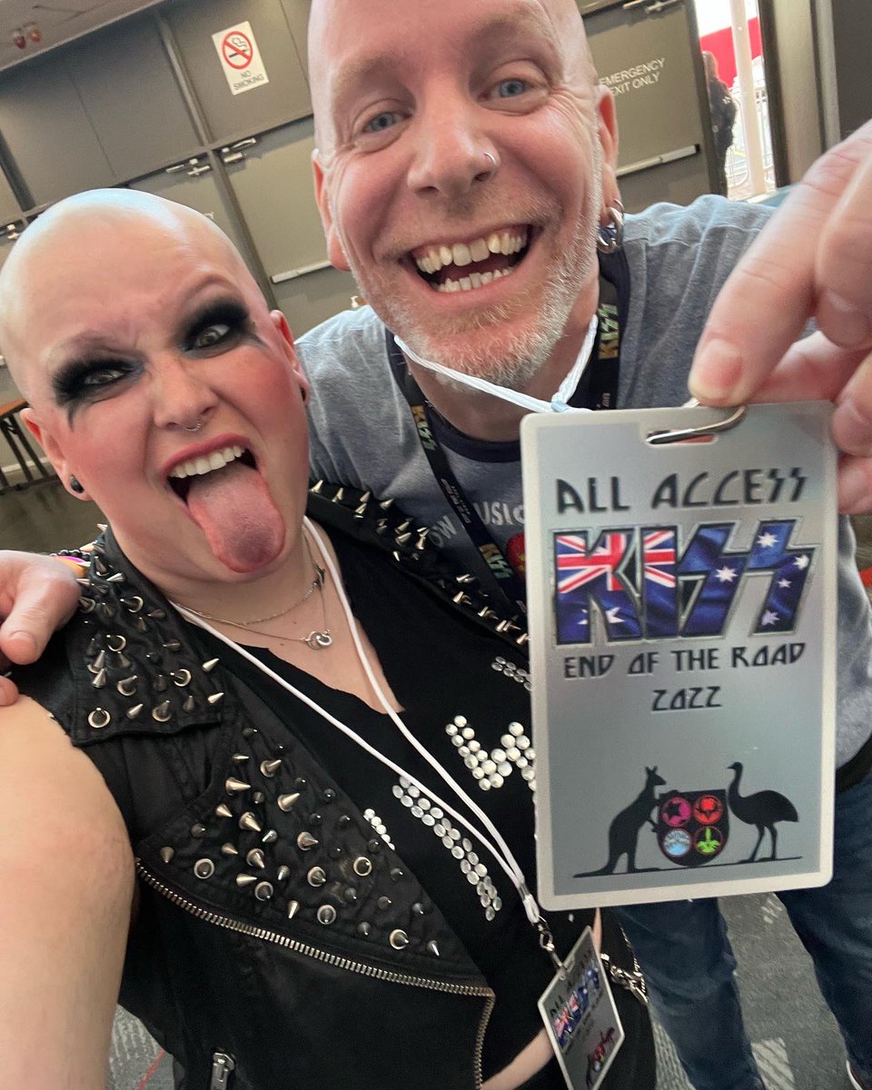 Guess where we are?
#kiss #endoftheroad #accessallareas