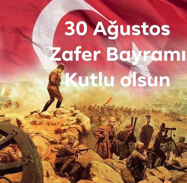 Deniz7277's tweet photo. @MilenyumKahin Bir Ulusun Bir Anka kuşu gibi Küllerinden yeniden doğuşunun zaferidir 30 Ağustos Zafer Bayramı.Bayramımız Kutlu olsun... https://t.co/xNcU8nr58b