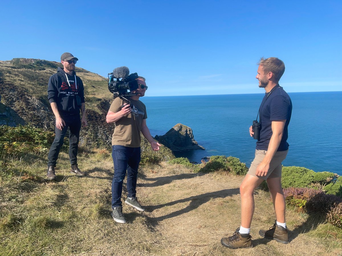 BillyHeaney's tweet photo. Just back from a top weekend filming in West Wales with @Campbell_Films and @isaacricewild for a future episode of Opticron’s #5MinuteRoadTrips! Looking forward to sharing this adventure with you all down the line. 🐬

@DFMTalent https://t.co/QFyaXkHz4D