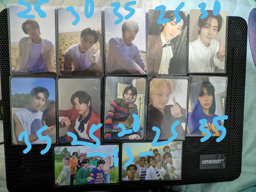 berryyeonjun's tweet photo. [HELP RT] 🇲🇾WTS 
ENHYPEN PHOTOCARDS

•price as stated in picture
•dm for picture conditions and video
•price exc postage
•jay and jake weverse pob have very minor defect ((invisible)), can show pictures and videos as proof 

dm me!
#pasarENHYPEN #pasarENHYPENmy @PasarEnhypen https://t.co/p4Rn59yL9o