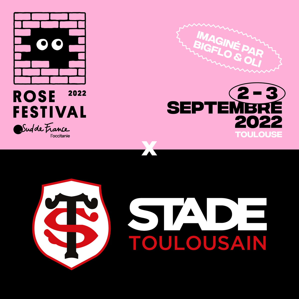 StadeToulousain's tweet photo. Plus aucune place de dispo pour le @rose_festival31 😩

À moins que... le Stade ne vous fasse gagner des billets ! 😇

🎟️ RT + commente &amp; tente de remporter 2 places pour le tant attendu 𝗥𝗢𝗦𝗘 𝗙𝗘𝗦𝗧𝗜𝗩𝗔𝗟 de @bigfloetoli 🔊 https://t.co/iY9iREywEn