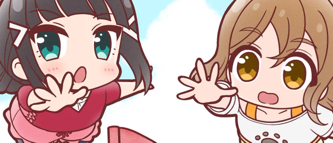 本日発売のLoveLive!Days ラブライブ!総合マガジン Vol.31にて「みんなで浦ラジ!」「降幡愛のラブandライブ」コーナーにて描かせてもらってます。背景的にはとっても夏なイラストになってます。よかったら本誌で見てみてください。 