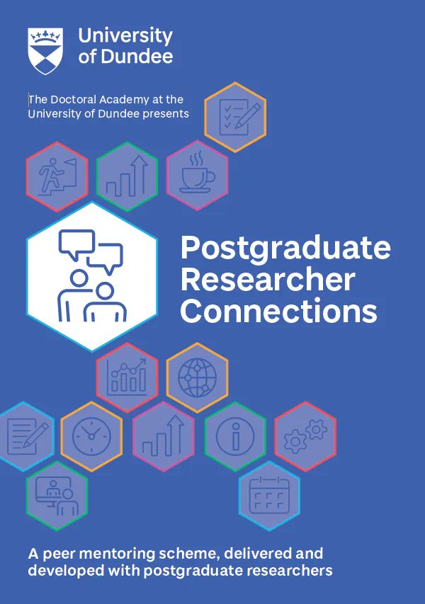 DundeeDA's tweet photo. A reminder for any current PGRs interested in training as a peer mentor: the deadline for sign-up for the PGR Connections scheme is 9 September. See https://t.co/33Ce10yEVq for more information on mentoring and how to express your interest. https://t.co/2b0WNd2GV9