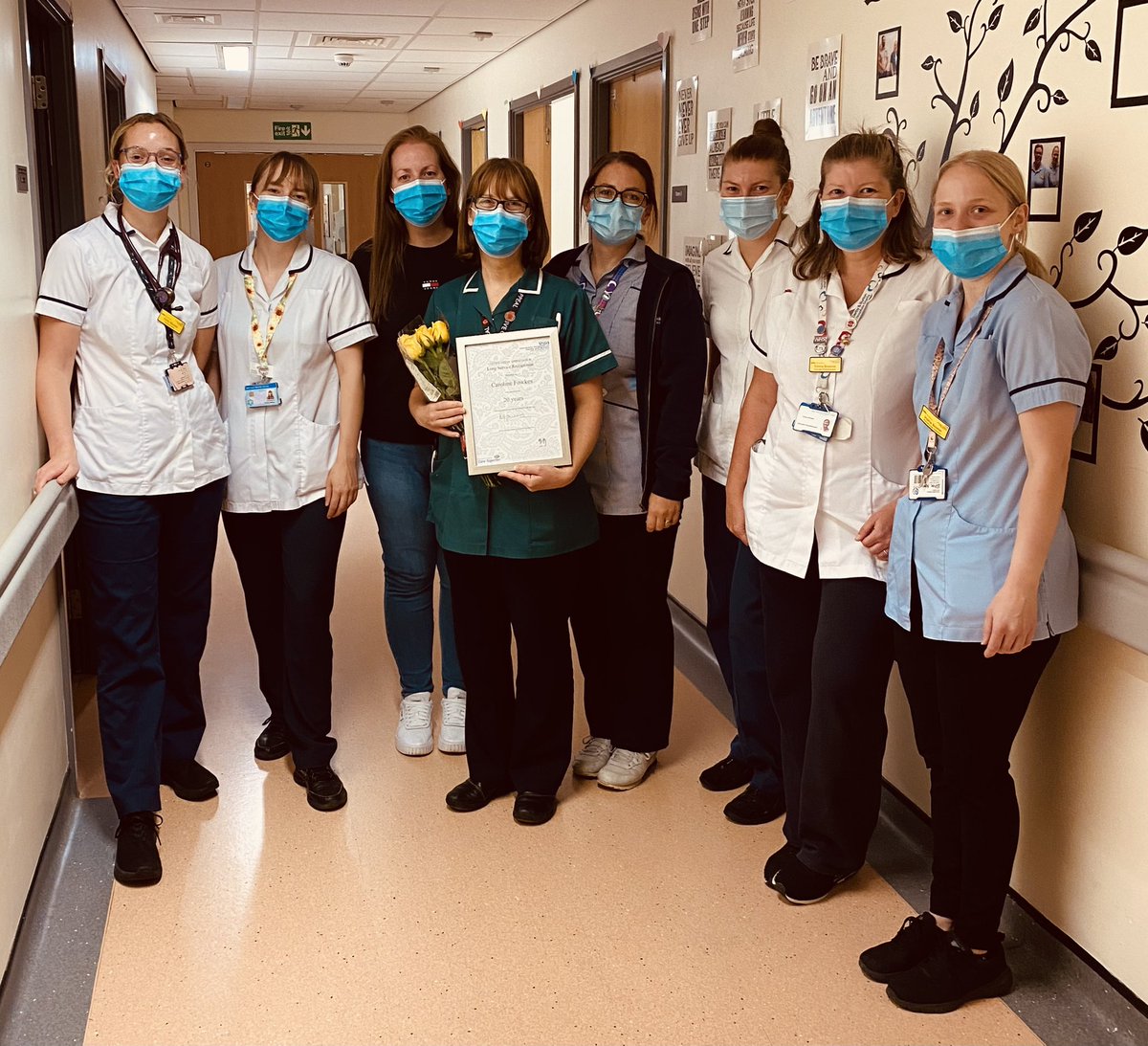 surgerypt's tweet image. Congratulations on 20 years of NHS service to our wonderful PTAP Caroline! Well done 🎉 @Justine32023121 @UHDBAHPs