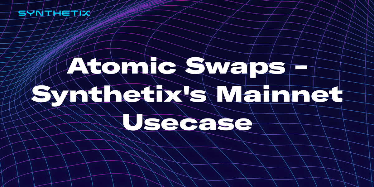 🧵/1
ช่วงเวลาไม่นานมานี้ทุกๆคนคงเคยได้ยินเกี่ยวกับ Atomic Swap สิ่งที่ทำให้ <a href="/synthetix/"></a> มีรายได้พุงสูงขึ้นแม้ว่าจะอยู่ในช่วงตลาดหมี เธรดนี้จะมาอธิบายให้ฟังว่า Atomic swap มันคืออะไร