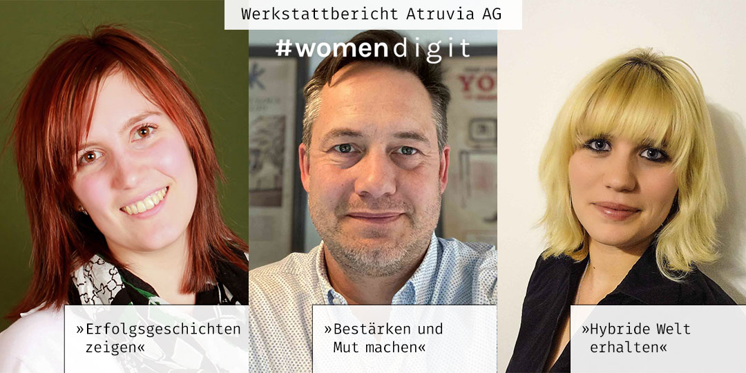 womendigit's tweet photo. Mit Marina Meier, Daniel Benefader und Janet Heiland möchten wir drei weitere Mitgestalter:innen aus unserem #BetrieblichenPraxislaboratorium bei der @atruvia_ag vorstellen. Zum Werkstattbericht 👉 https://t.co/rXfVOdxc1T @INQAde @BMAS_Bund #experimentierräume #empowerment https://t.co/dwoEIFAsff