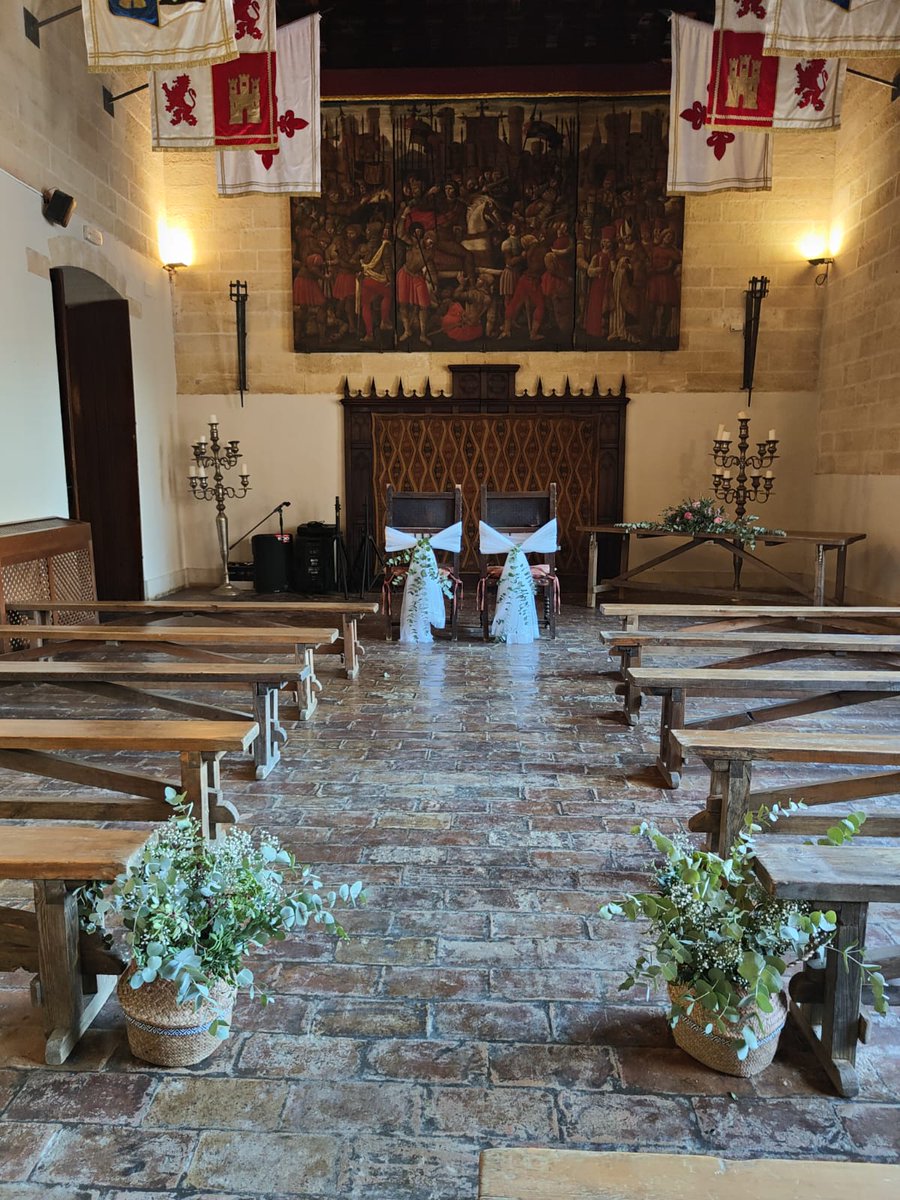 CastilloAlmodov's tweet photo. ✨ ¿Quieres una #Boda de #película?! ✨
🏰 Celebra una Fiesta inolvidable en un #Castillo #Medieval y sorprende a tus invitados con un entorno mágico ♥
Infórmate en https://t.co/mukVZsSHnc
#boda #weeding #castle #weedingplanner https://t.co/RQBufRMc3x