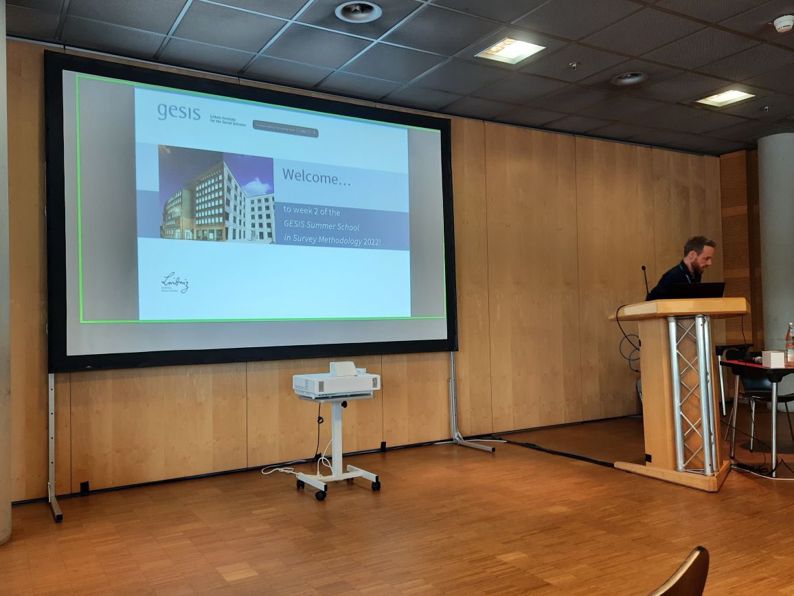 irtis_muni's tweet photo. Our colleague Shanu Shukla attended a GESIS factorial Survey Design course in Cologne, Germany 🇩🇪 #gesis @gesis_org https://t.co/UX0ERfpo2z