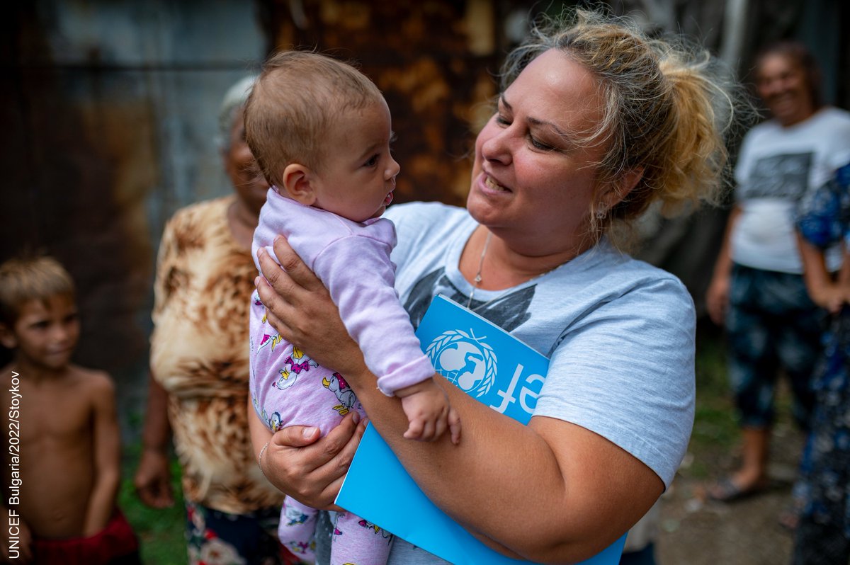 UnicefBulgaria's tweet photo. Support for children with disabilities, early childhood care, medical appointments, and school enrollment. The mobile team established within the #EUChildGuarantee project helps daily the most vulnerable families in the town of Stara Zagora.
#ForEveryChild @EU_Social https://t.co/ngFWQLOTqI