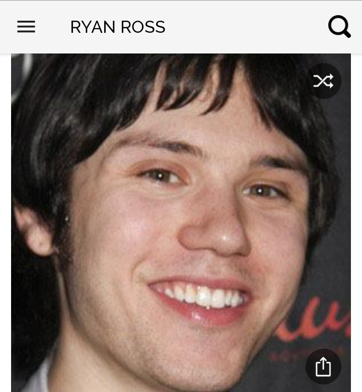 Happy birthday to this great actor.  Happy birthday to Ryan Ross 
