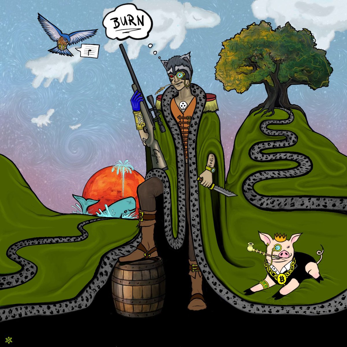 _BMCollection_'s tweet photo. Join our discord and get a chance for a personalized layer that will be part of our "layer library" and "on the rug" collection, like @vet_101 #LFG #NFT #art https://t.co/Ak5VCy5EFn