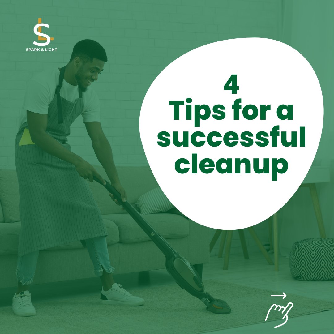 sparkandlight's tweet photo. Don't let cleaning up be a burden.. 
Practice these tips and see the difference. 

#tiptuesday #tipoftheday #hometips #sparkandlightng #cleanliving #SelenLaundry https://t.co/ejY3z0E6Fn