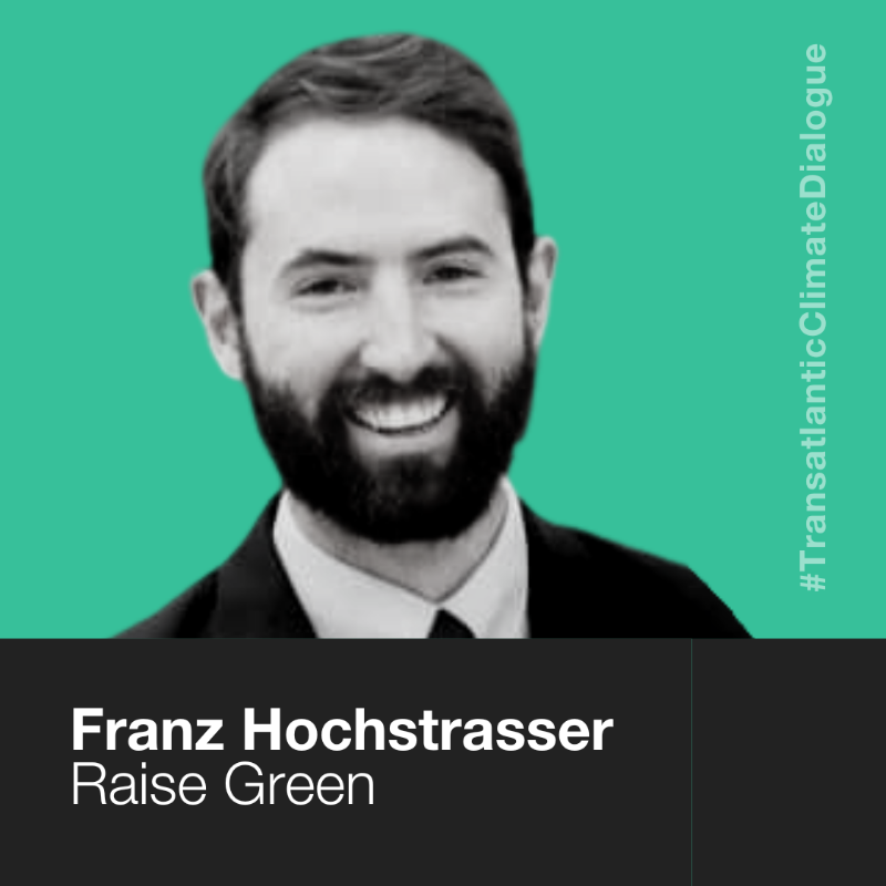FriendsofEurope's tweet photo. 🗓️ THURSDAY | At 🕑 14.00 CEST, we'll be joined by young entrepreneurs to discuss Climate FinTech. 

Don't miss out on this new #TransatlanticClimateDialogue! ⤵️