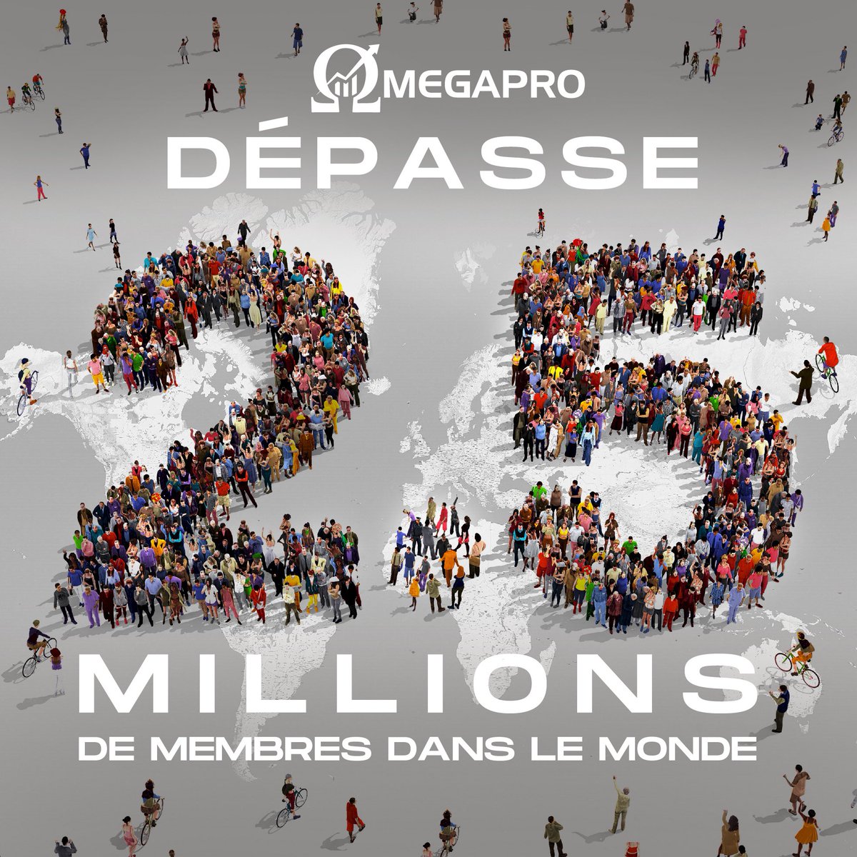 _OmegaPro's tweet photo. The OmegaPro Community just hit the 2.5 million member mark worldwide earlier this week. 🌏
That effectively means that more than 500,000 lives have been transformed in less than 2 months. 🤩
The OmegaPro dream is prospering beyond limits. Thank you #OmegaProFamily 🤍 #omegapro https://t.co/GyeUq0qz0r