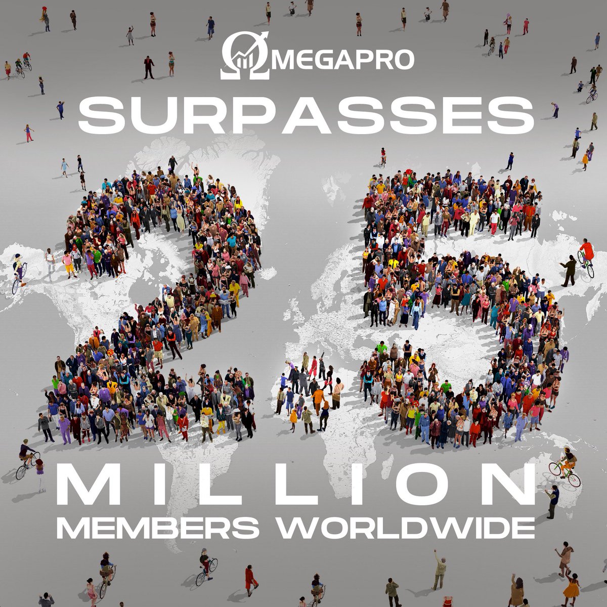 _OmegaPro's tweet photo. The OmegaPro Community just hit the 2.5 million member mark worldwide earlier this week. 🌏
That effectively means that more than 500,000 lives have been transformed in less than 2 months. 🤩
The OmegaPro dream is prospering beyond limits. Thank you #OmegaProFamily 🤍 #omegapro https://t.co/GyeUq0qz0r