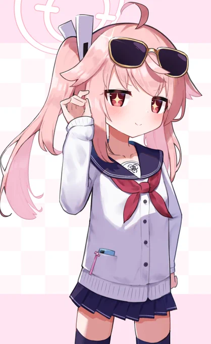 放課後スイーツ団の柚鳥ナツちゃんすきイラスト#ブルアカ #ブルーアーカイブ 