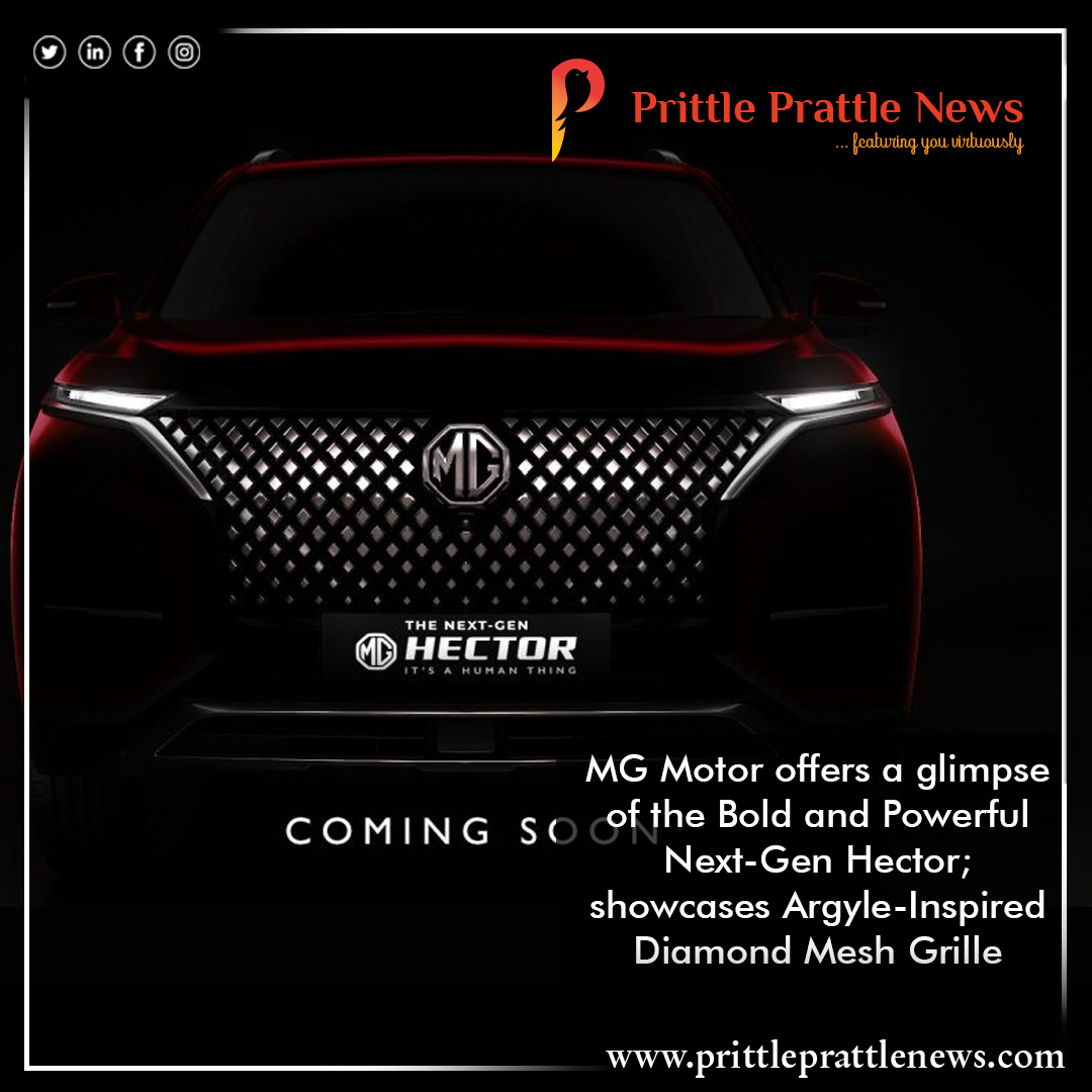 prittle_prattle's tweet photo. MG Motor offers a glimpse of the Bold and Powerful Next-Gen Hector; showcases Argyle-Inspired Diamond Mesh Grille.
#mg #mgmotor #powerful #diamond #argyle #inspired #hector #suv #cars #meshgrille #mgmotor
@MGMotorIn
https://t.co/7YhuCCSqvG https://t.co/LKJuCjWYig