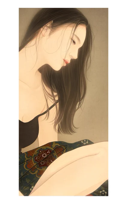 今回付喪神の作品で私を知ってくださった皆さま、はじめまして普段は女性を描くことが多く、妖怪の世界については新参者なので 今後もゆるっと楽しんでいただけたら幸いです。発売中の画集も 機会がありましたらぜひお手に取ってみていただけると嬉しいです 